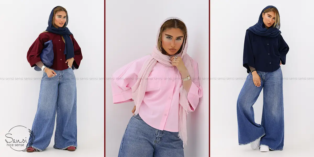راهنمای کامل استایل با شومیز باکسی؛ چطور با لباس‌های کوتاه قدبلندتر به نظر برسیم؟